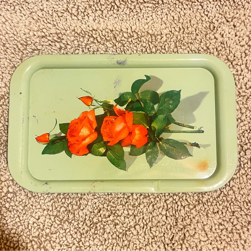 Vintage Metal Tray